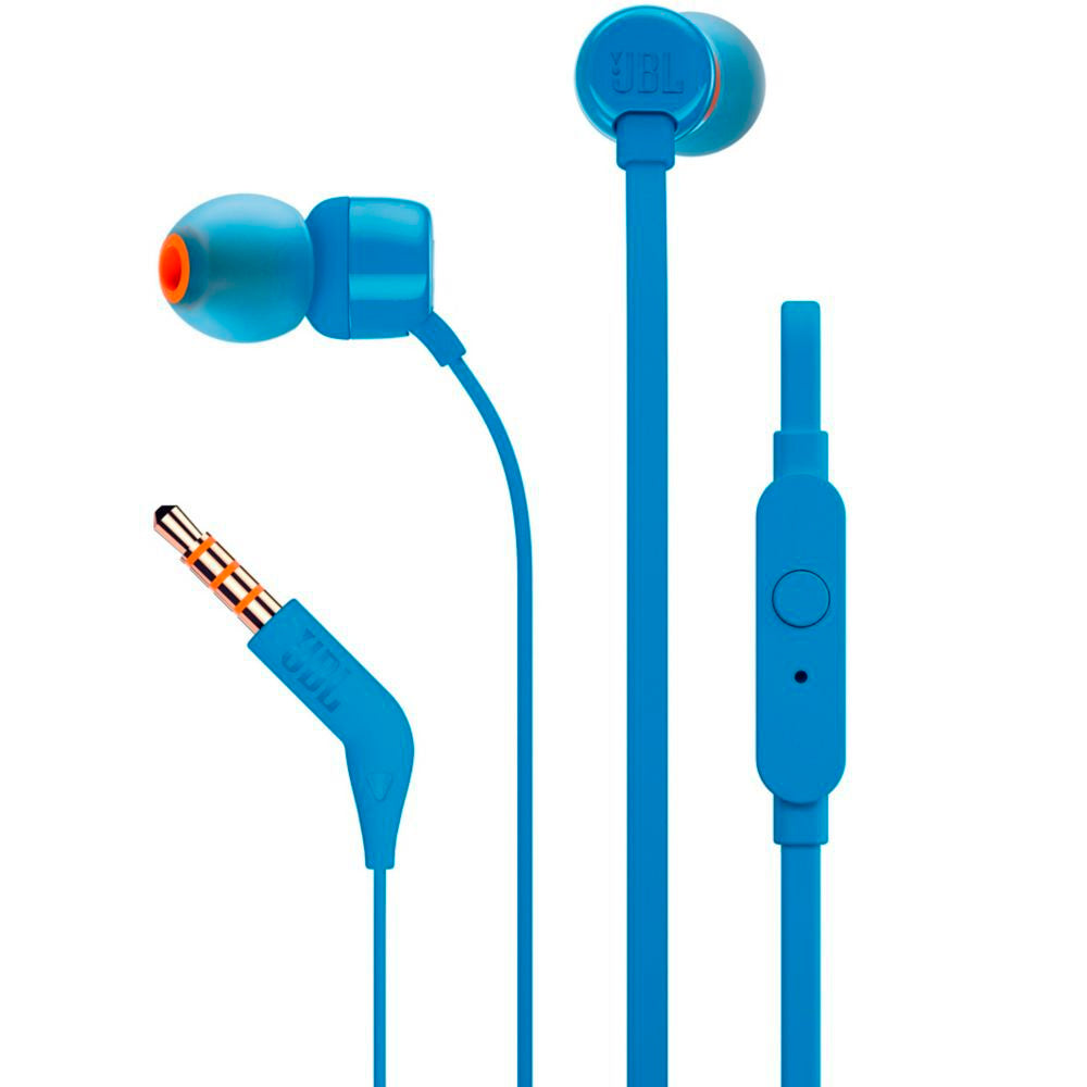 Audífonos Manos Libres Jbl T110 Azul – imagen 2