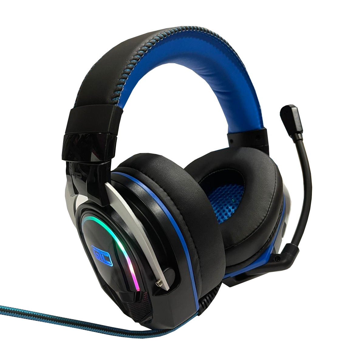 Audifono Gamer Gtc Hsg-613 Pc Ps4 Xbox Rgb Negro