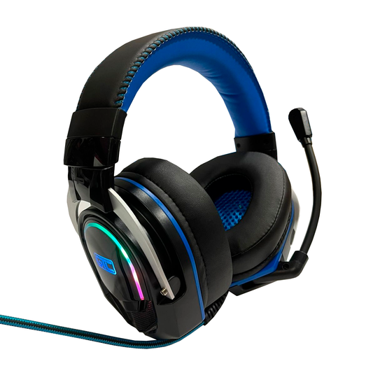 Audifono Gamer Gtc Hsg-613 Pc Ps4 Xbox Rgb Negro