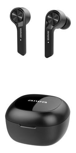 Audifonos Inalámbrico Bluetooth Aiwa Aw5 Negro – imagen 2