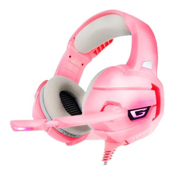 Audífonos Gamer Onikuma K5 Pc Ps5 Ps4 Xbox Switch Rosado – imagen 2