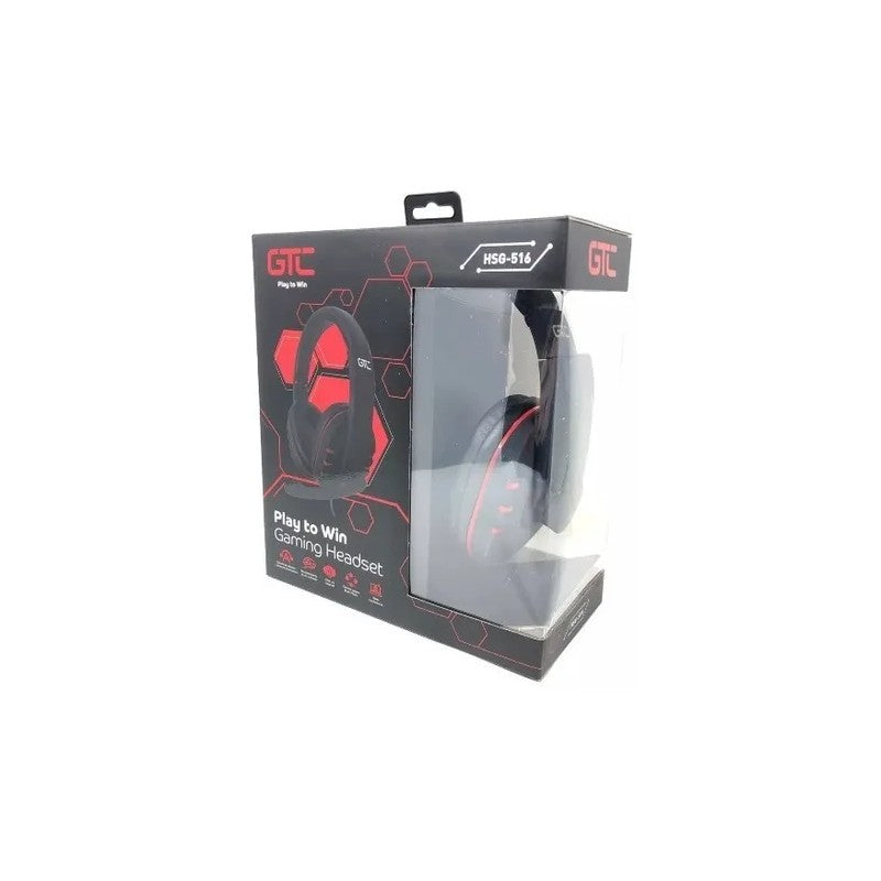 Audifono Con Microfono Gamer Gtc Hsg-516 Pc Ps4 Negro – imagen 2