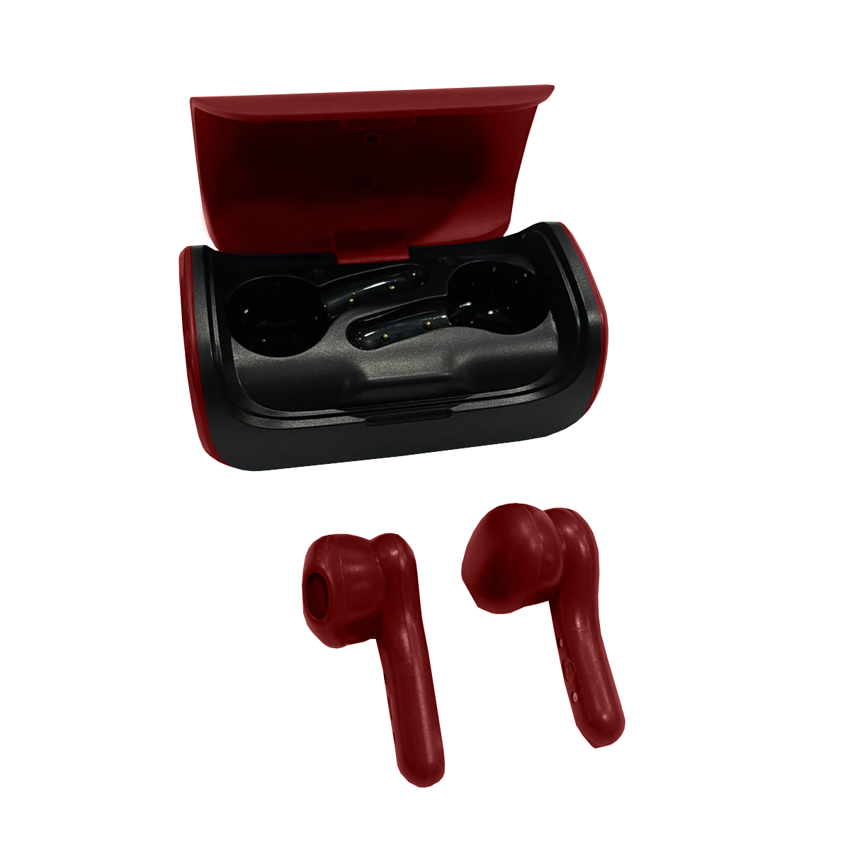 Audifono Bluetooth Datacom Tws Ear Pods Rojo