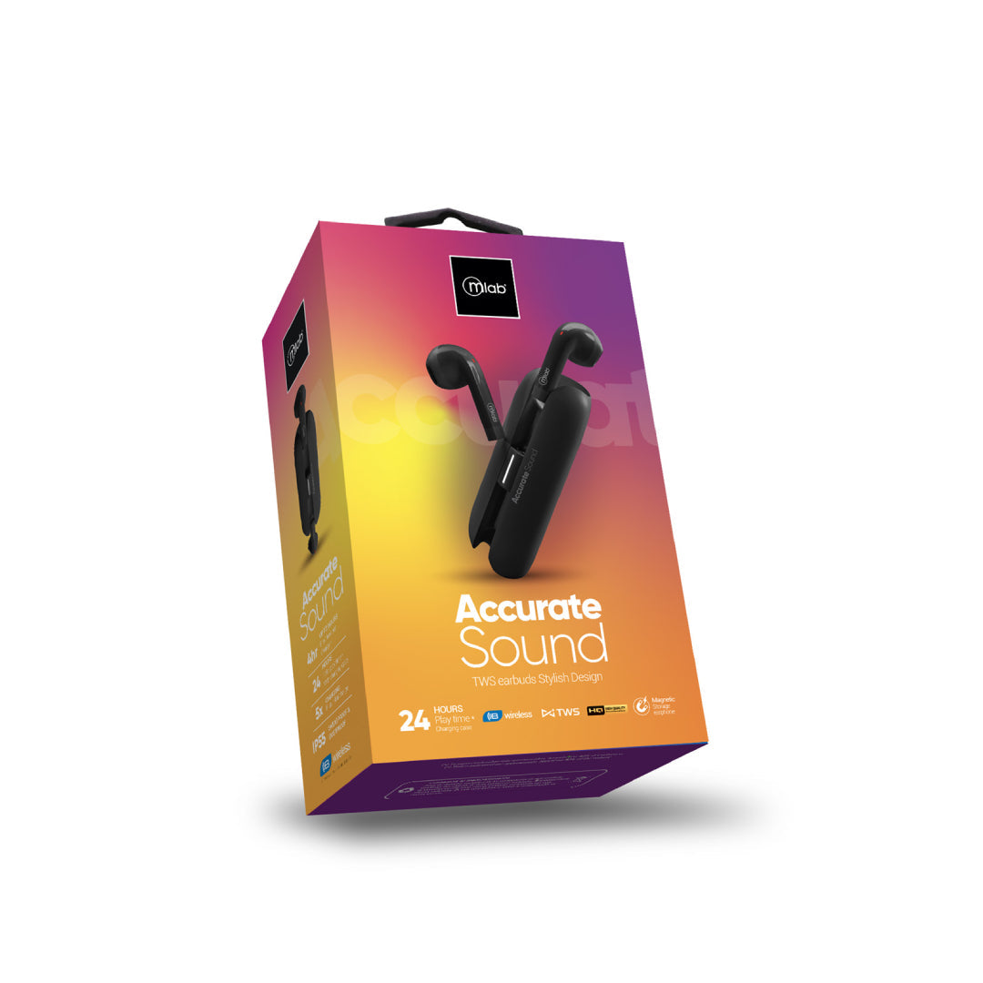 Audifonos In Ear Bluetooth Microlab Accurate Sound 9357 Negro – imagen 2