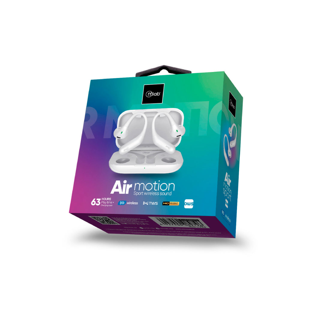 Audifonos In Ear Bluetooth Microlab Air Motion 9366 Blanco – imagen 2