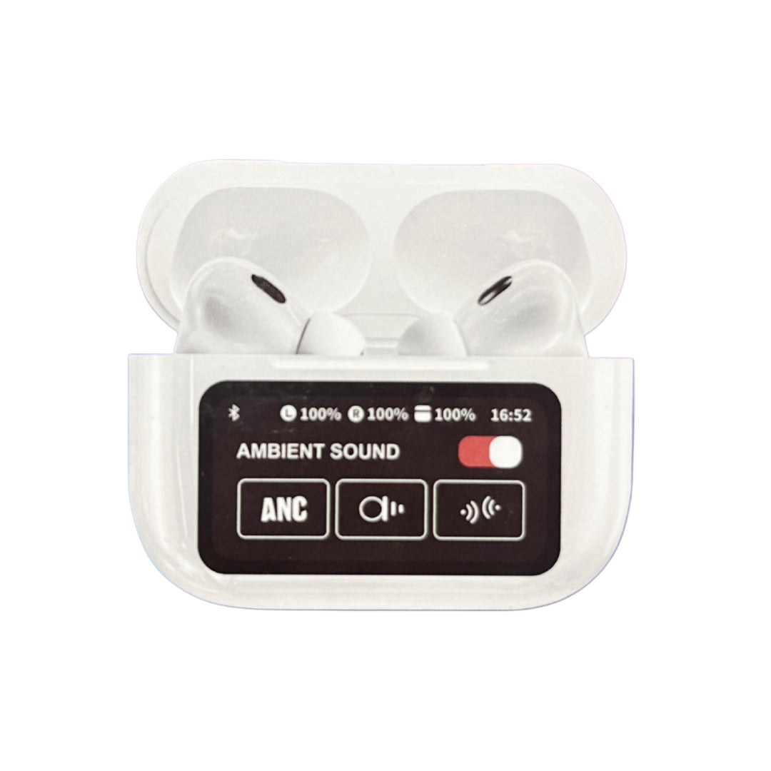 Audifonos In Ear Bluetooth Microlab Anc + Enc Air Smart Touch Blanco – imagen 3