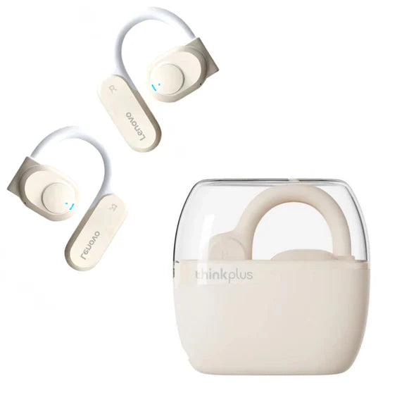 Audífonos Bluetooth Thinkplus Lenovo LP76 Beige – imagen 5