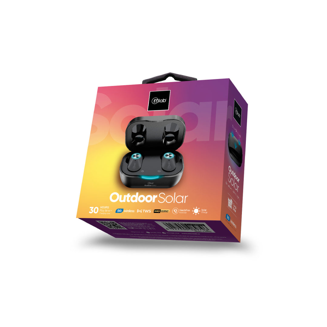 Audifonos In Ear Bluetooth Microlab Outdoor Solar 9359 Negro – imagen 3