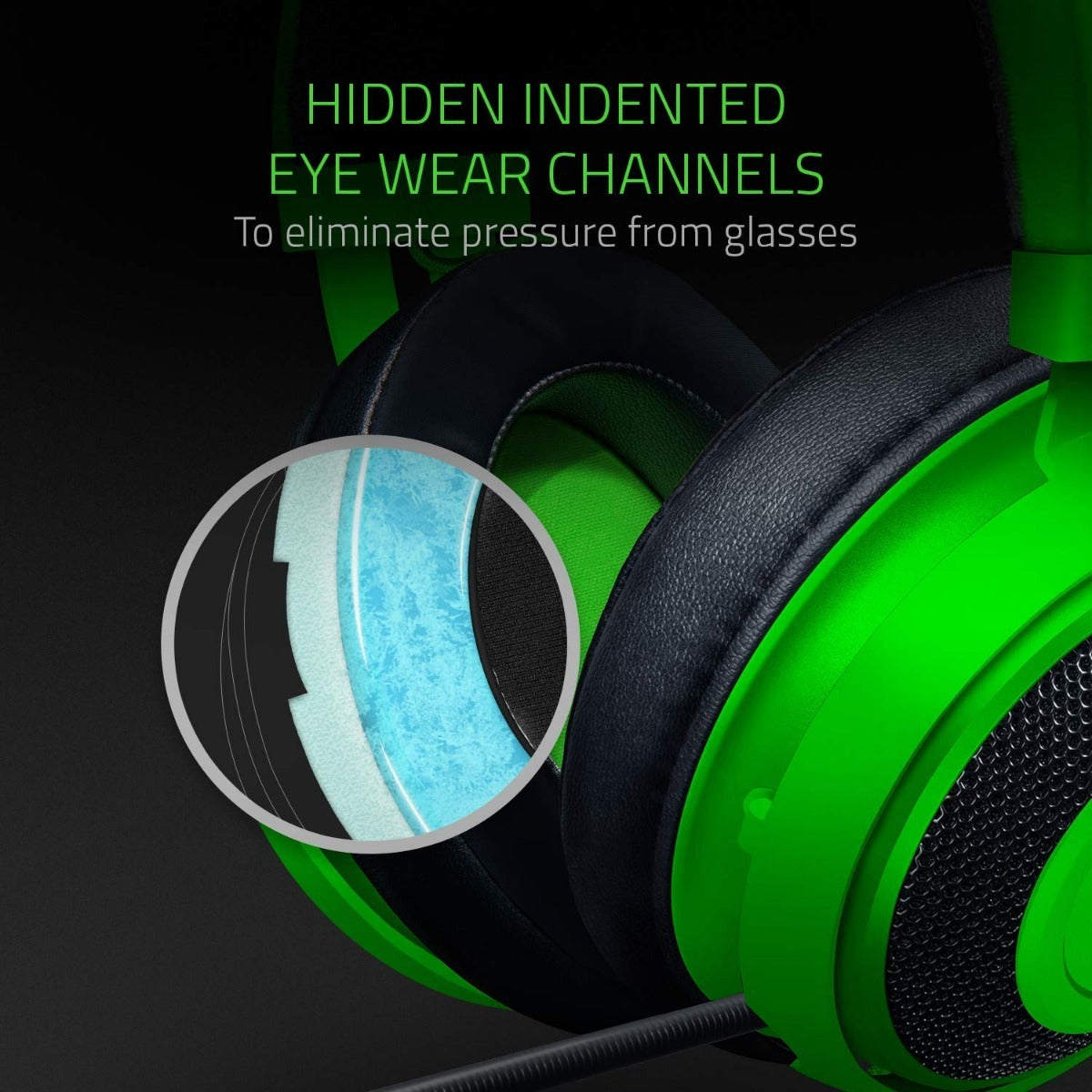 Audifonos Gamer Razer Kraken 2019 Multiplataforma Pc Ps4 Full Verde – imagen 4