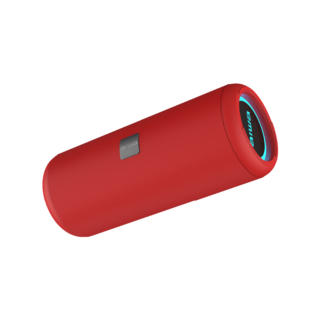 Parlante Portátil Bluetooth 20w Impermeable Tws Aiwa Aw-kf4 Rojo – imagen 3