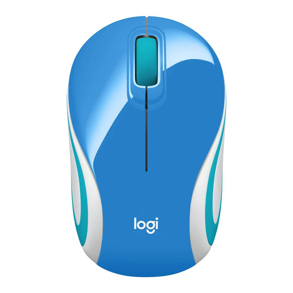 Mouse Inalambrico Logitech Mini M187 Azul