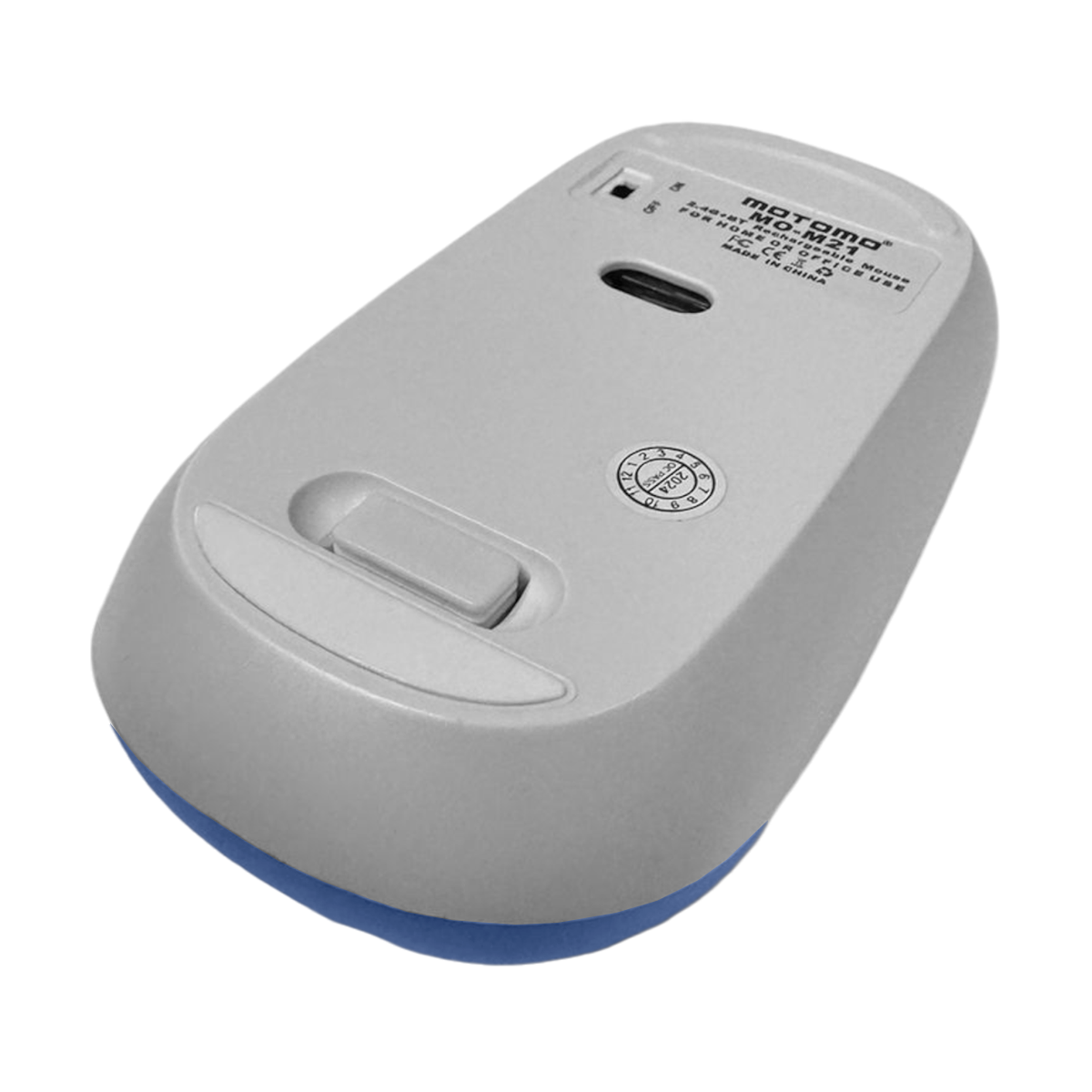 Mouse Inalambrico Motomo M21 1600 Dpi Azul – imagen 2