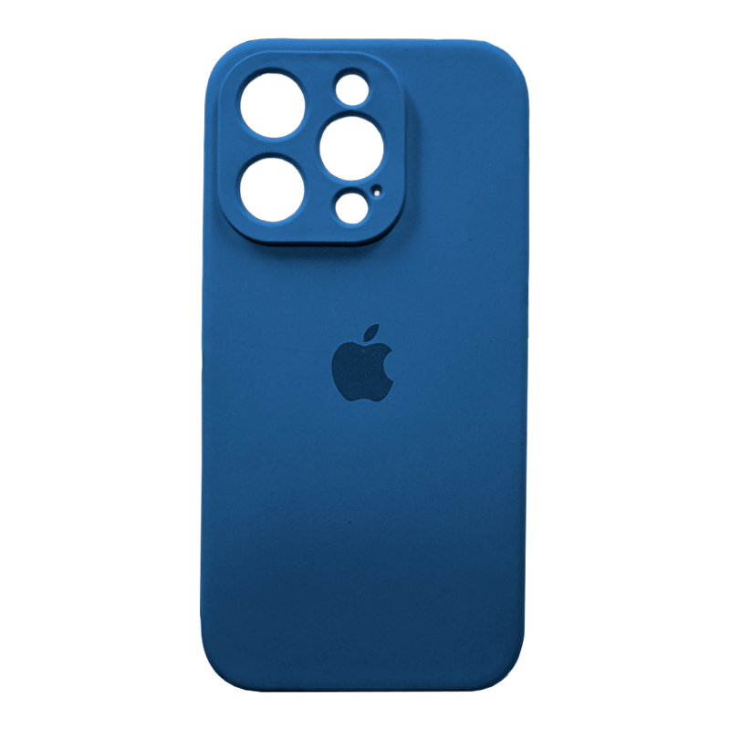 Carcasa Silicona Antideslizante Con Logo Iphone 15 Pro Colores – imagen 12