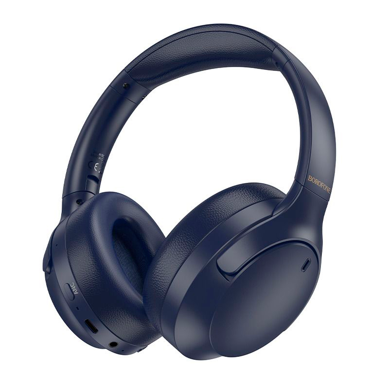 Audífonos Headset Bluetooth Borofone Bo31 Prestige Azul