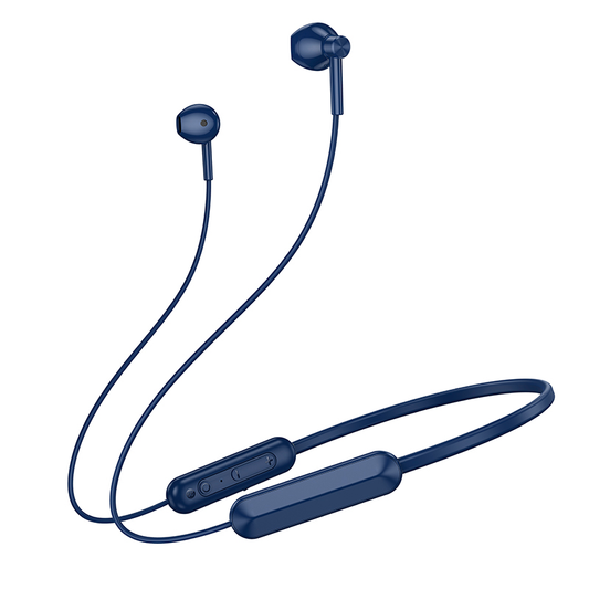 Audífonos In Ear Bluetooth Borofone Be70 Light Deportivo Azul