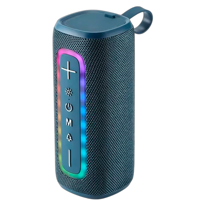 Parlante Bluetooth Motomo Illum Rgb Azul