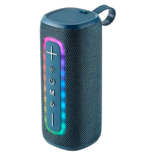 Parlante Bluetooth Motomo Illum Rgb Azul
