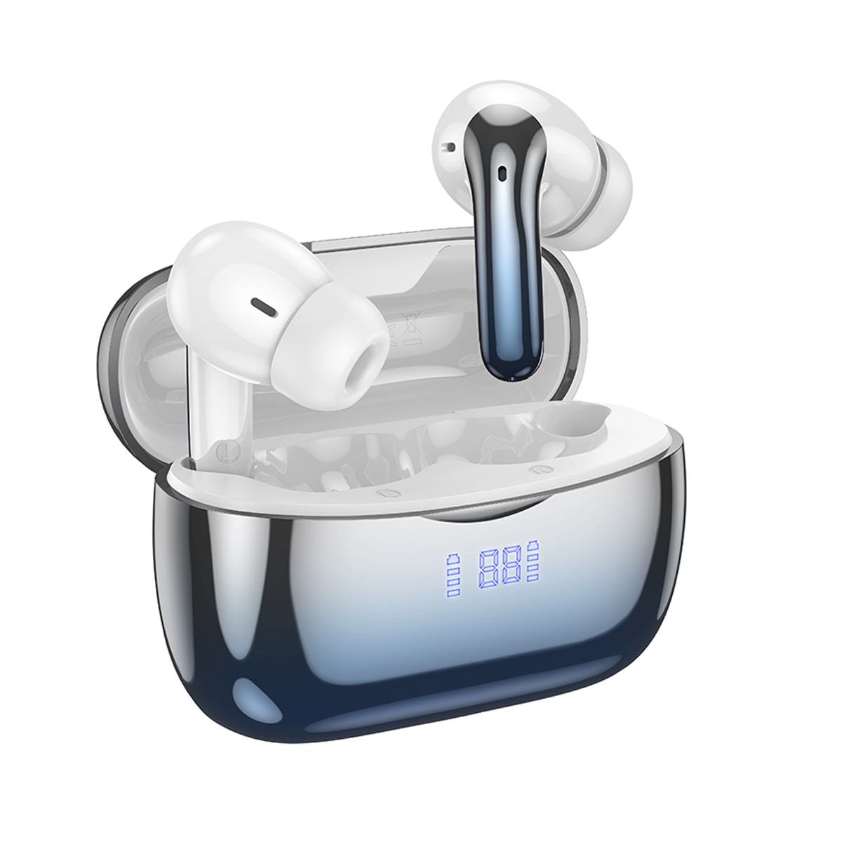 Audífonos Bluetooth Hoco Eq16 Shine Anc Azul