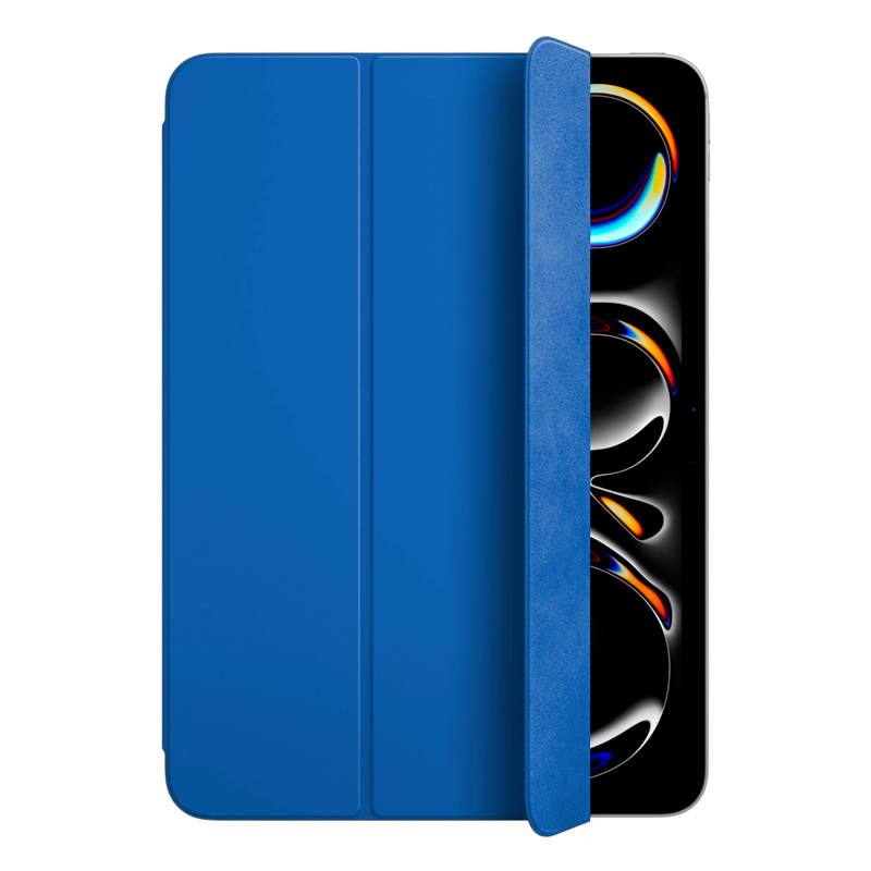 Carcasa Flip Cover Smart Para Ipad Air 11 2024 Azul