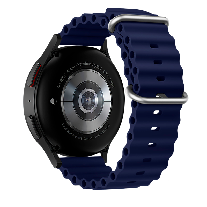 Correa Silicona Smarwatch Universal Hoco Wh01 20mm Azul