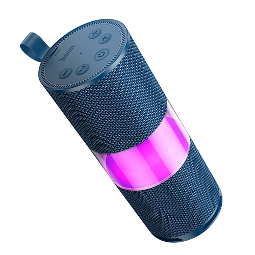 Parlante Bluetooth Hoco Hc29 Fm Tf Aux Tws Azul
