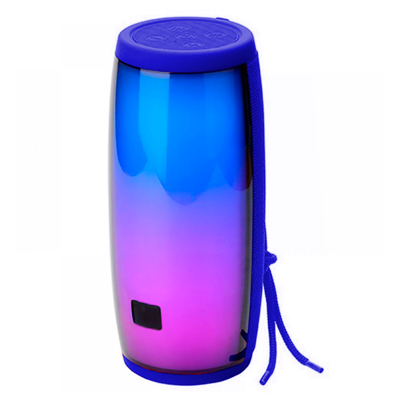 Parlante Bluetooth Motomo Party Led Azul – imagen 2