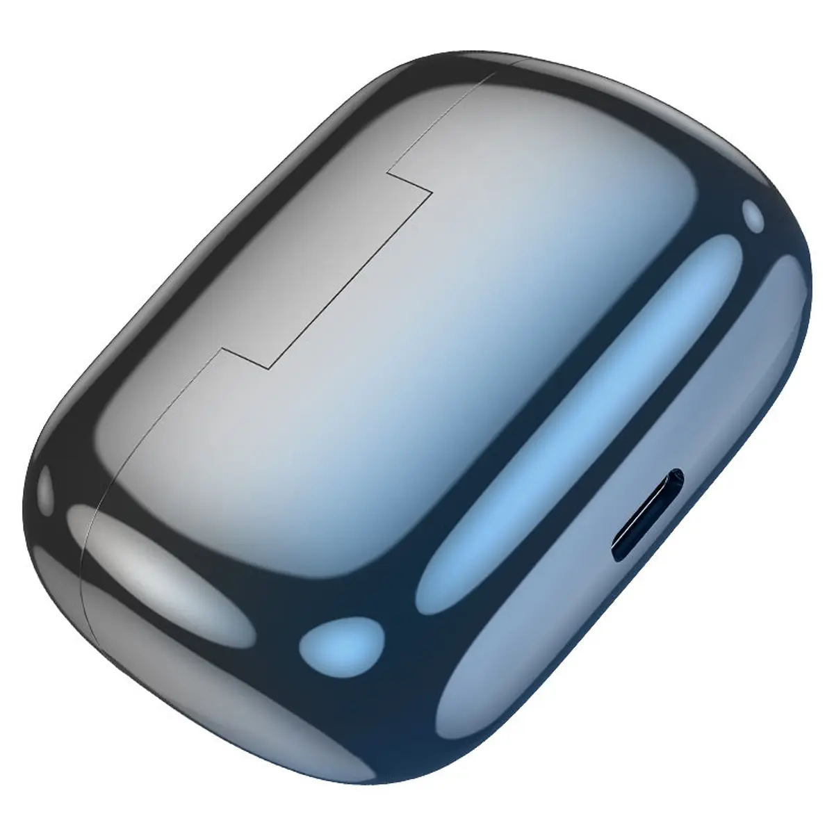 Audífonos Bluetooth Hoco Eq16 Shine Anc Azul – imagen 2