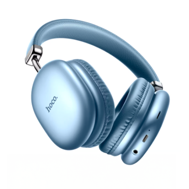 Audífonos Bluetooth Headset Hoco W35 Max Joy Celeste – imagen 2