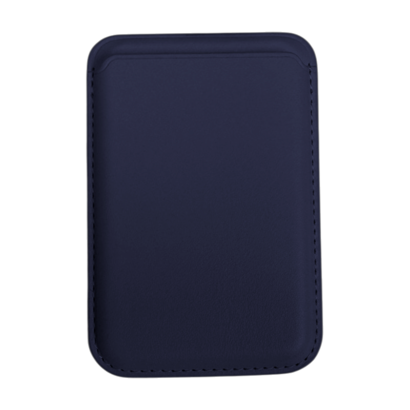 Tarjetero Magnetico Magsafe Para iPhone Color Azul