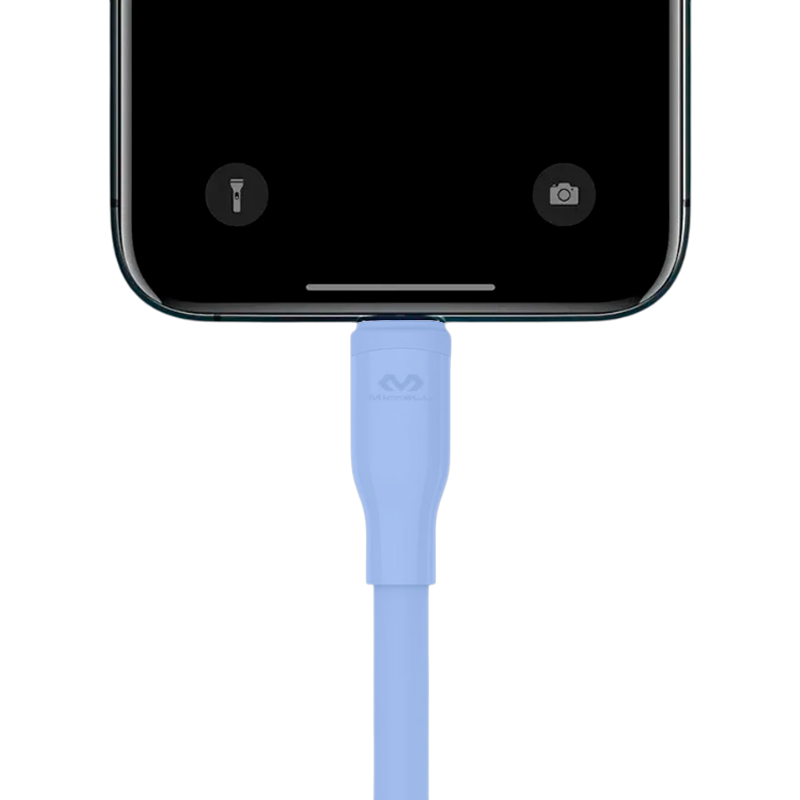 Cable Usb a Lightning 1.2m Miccell Vq-d10 Azul – imagen 3