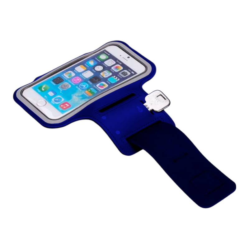 Brazalete Deportivo Funda Correr Para Celular Xxl Hasta 7 Pulgadas Azul – imagen 3