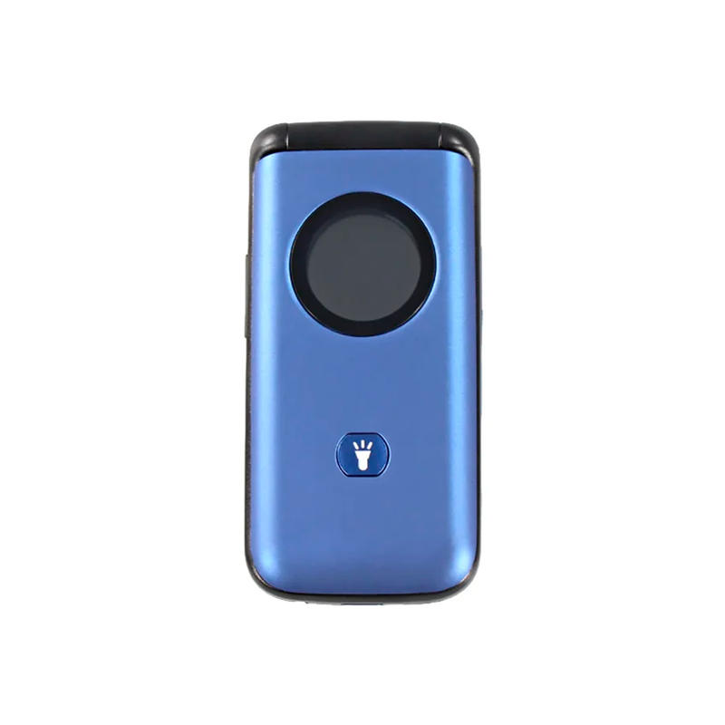Teléfono Senior Tecnolab TL886 Azul - vista lateral
