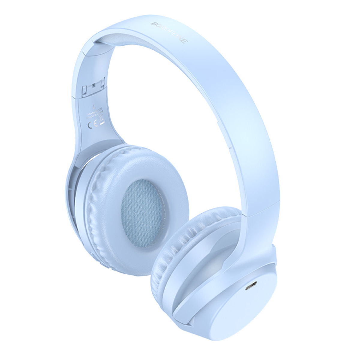 Audífonos Bluetooth Borofone Bo26 Headset Azul – imagen 2