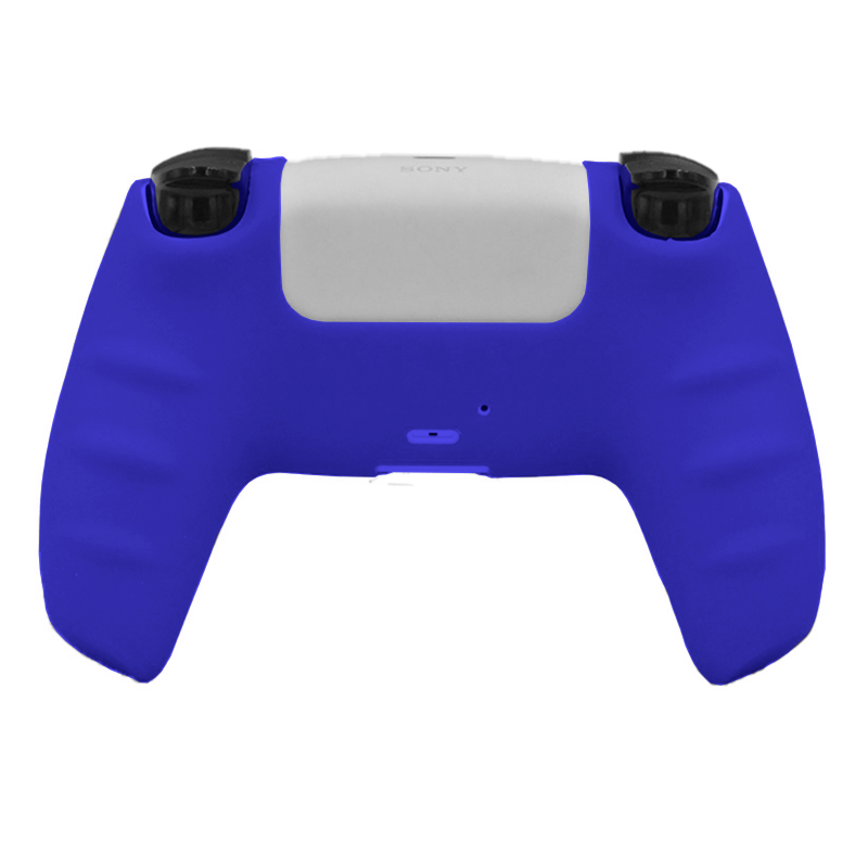 Funda Silicona Compatible Con Ps5 Anti Deslizante Azul – imagen 2