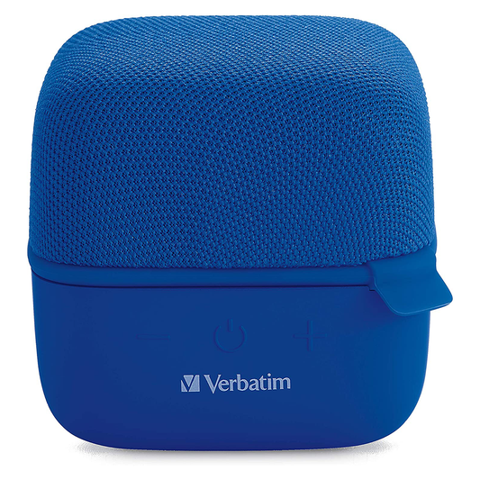 Parlante Bluetooth Portátil Verbatim Cube Tws Azul