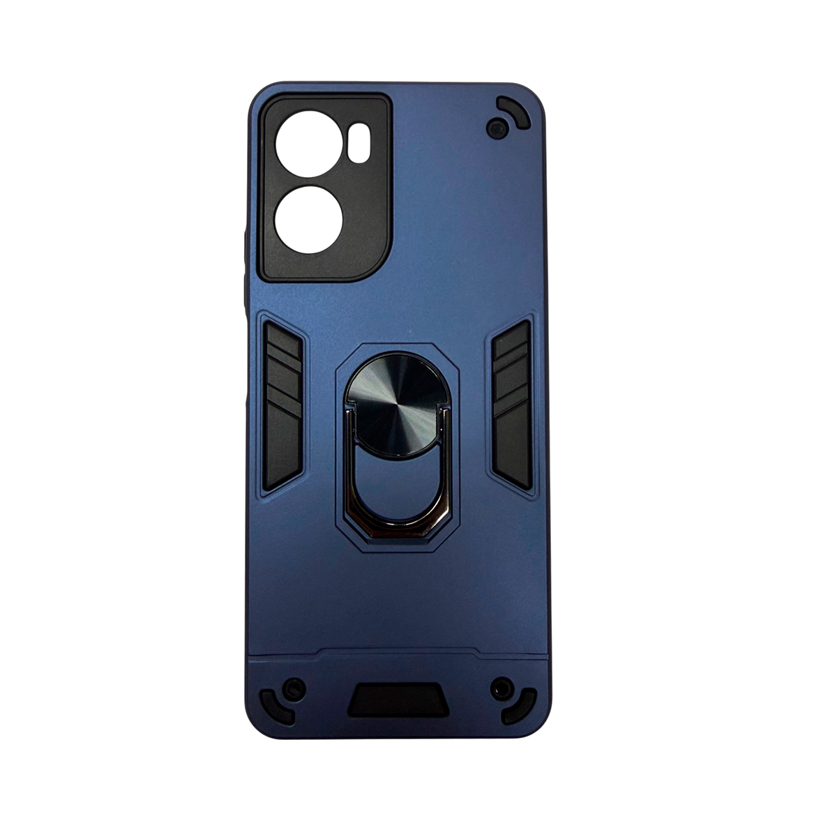 Carcasa Antigolpe Anillo Para Motorola Moto G06 / G16 Azul