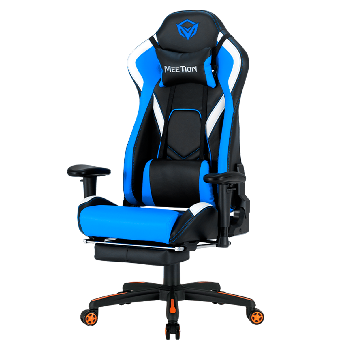 Silla Gamer Meetion Chr22 Negro Azul