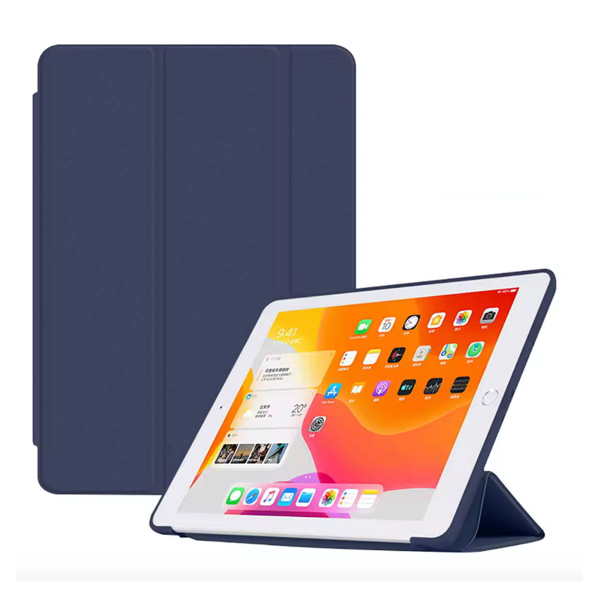 Carcasa Flip Cover Smart Para Ipad 10.9 10th Gen 2022 / 2025 Azul