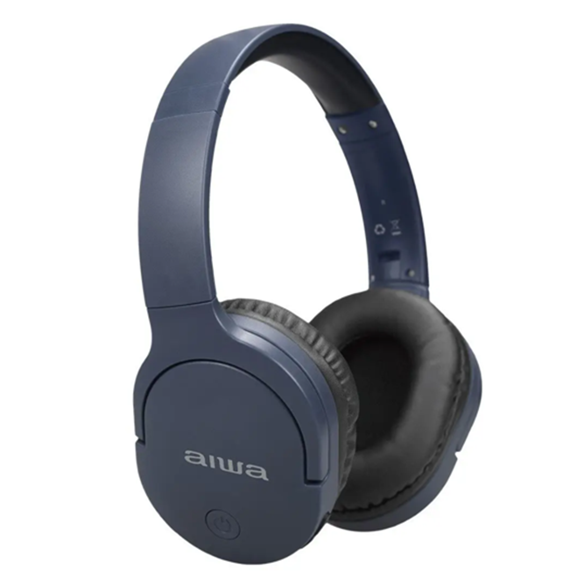 Audifonos Bluetooth Aiwa On-ear Micrófono Aux Aw-k11u Azul