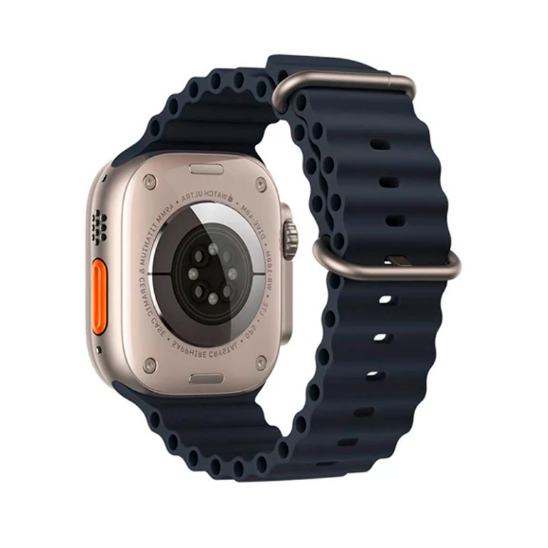 Correa Silicona Para Apple Watch Hoco Wa12 41 49mm Azul Oscuro – imagen 3