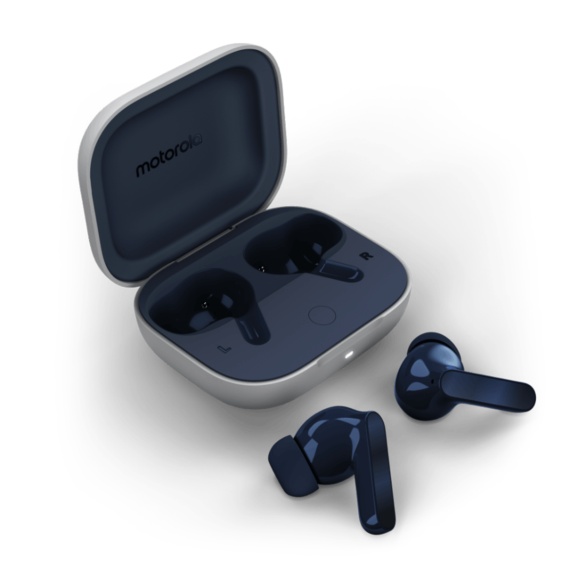 Audifonos Bluetooth Motorola Motobuds Azul