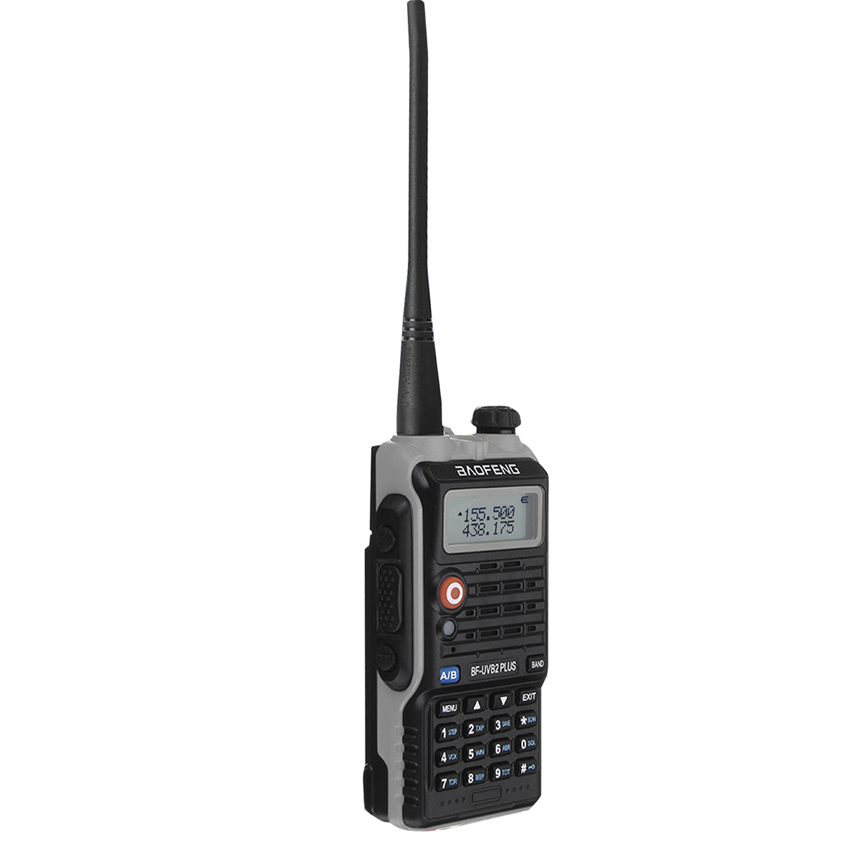 Radio Transmisor Baofeng Intercom Lcd Outdoor Uv-B2 Plus Silver
