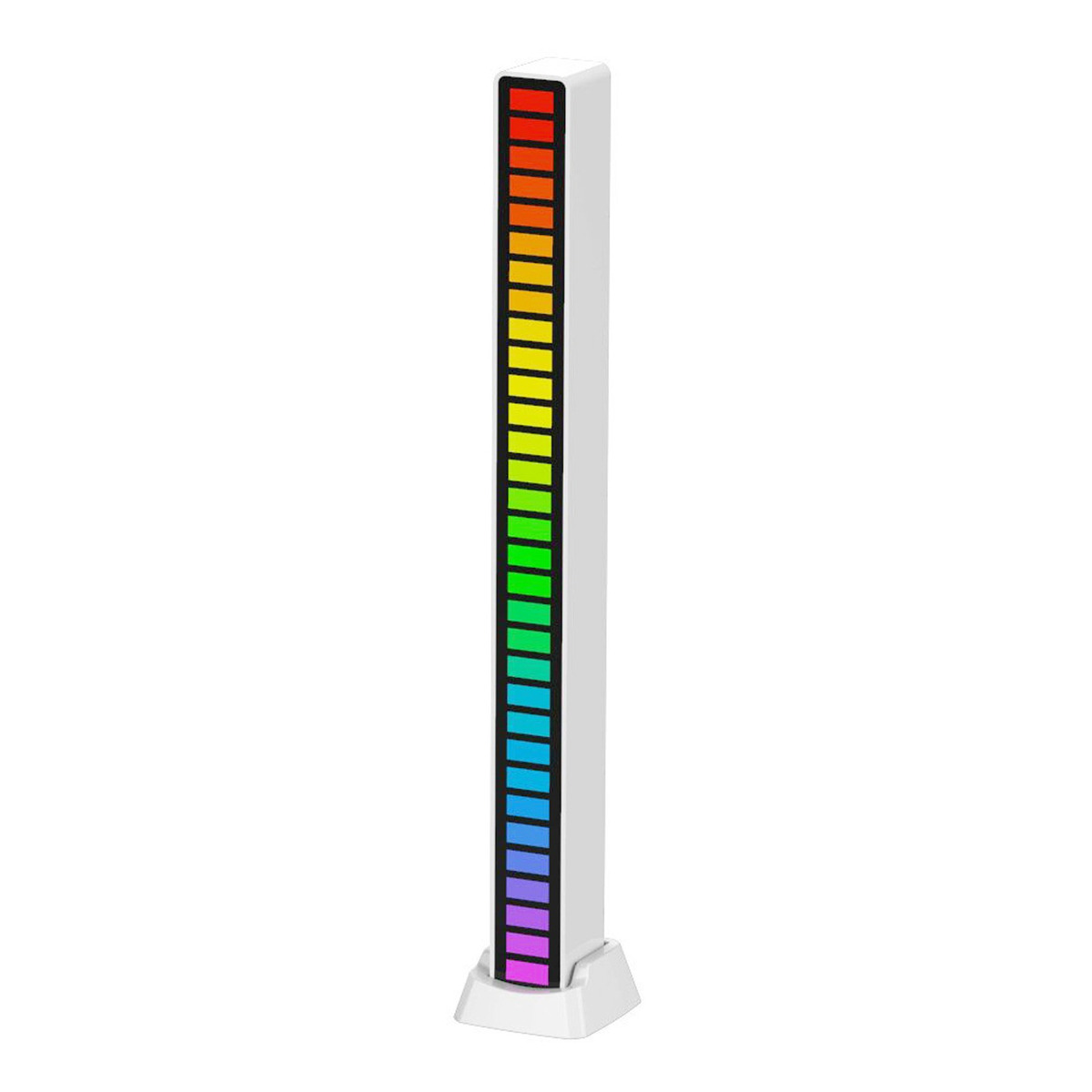Barra De luz Led Rgb Inalambrica Luz de Ritmo D08 Gris