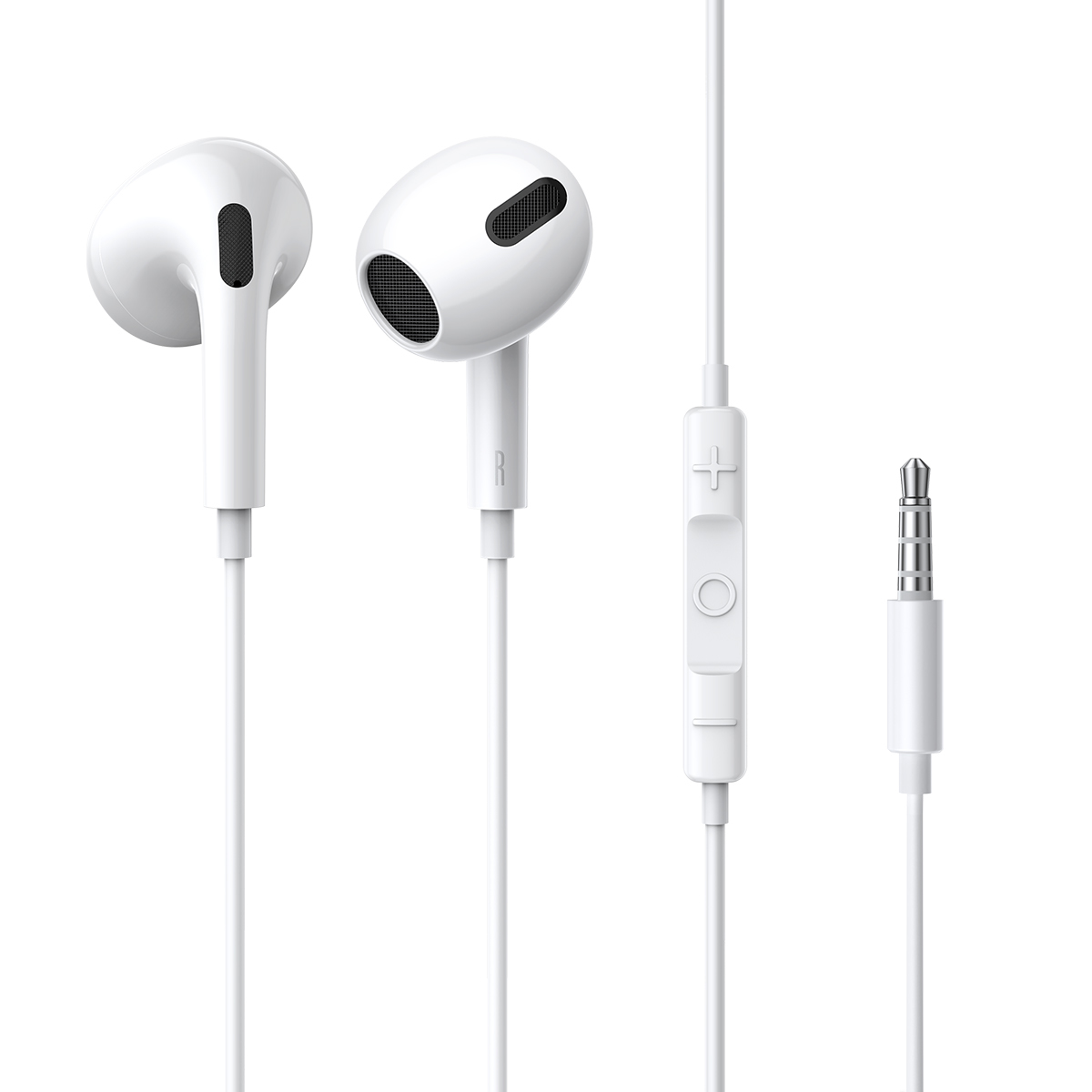 Audífonos Con Cable 3.5mm Encok H17 Baseus Blanco