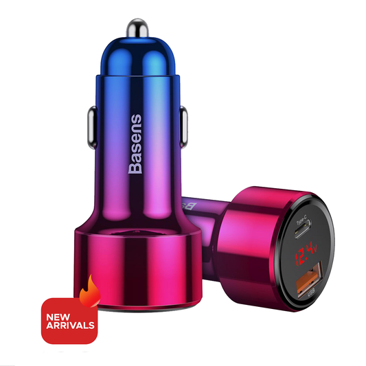 Cargador Auto Basens Usb Tipo C 4a Multicolor