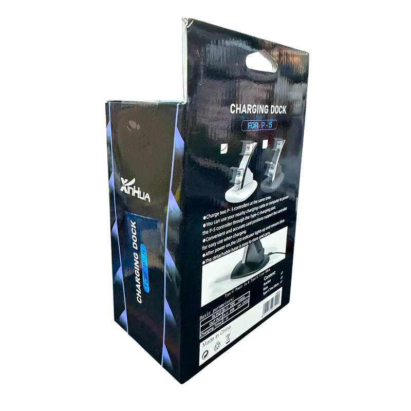 Cargador Dual PS5 Xinhua - detalle