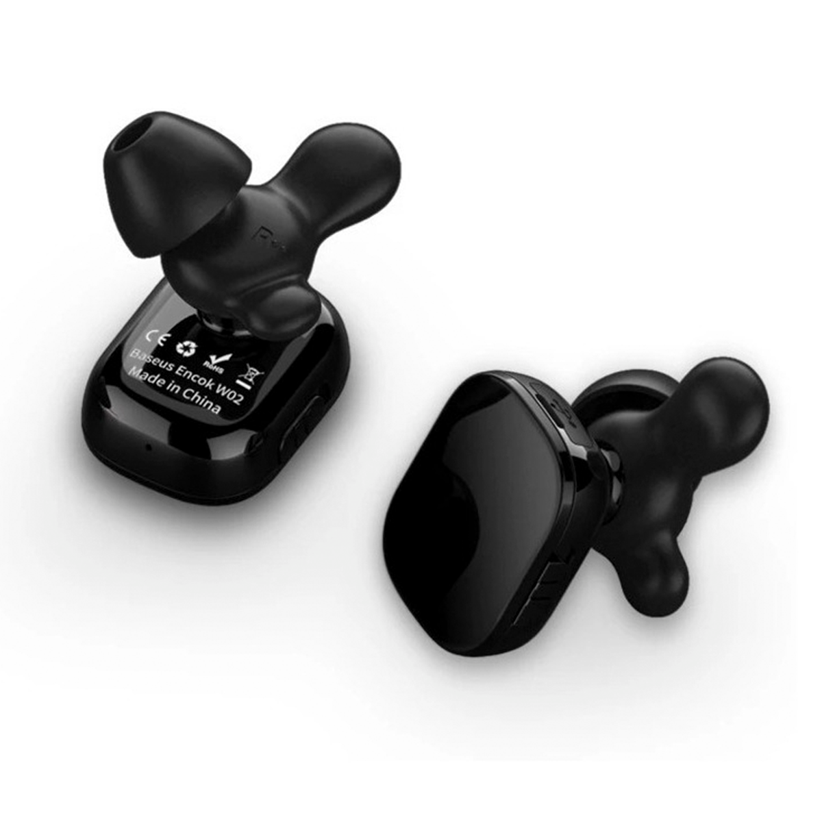 Audífonos Inalámbricos Bluetooth Encok W02 Tws Baseus Negro