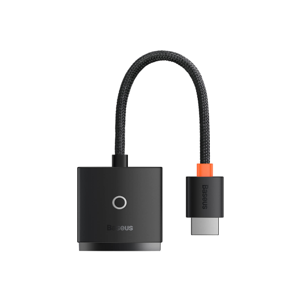 Adaptador Hub Convertidor Hdmi a Vga Con Auxio Baseus Negro – imagen 3