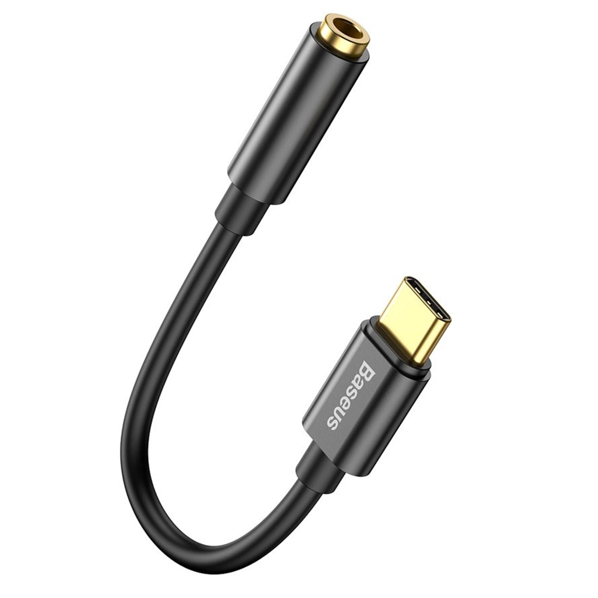 Adaptador Audio Tipo C a 3.5mm Baseus L54 Negro