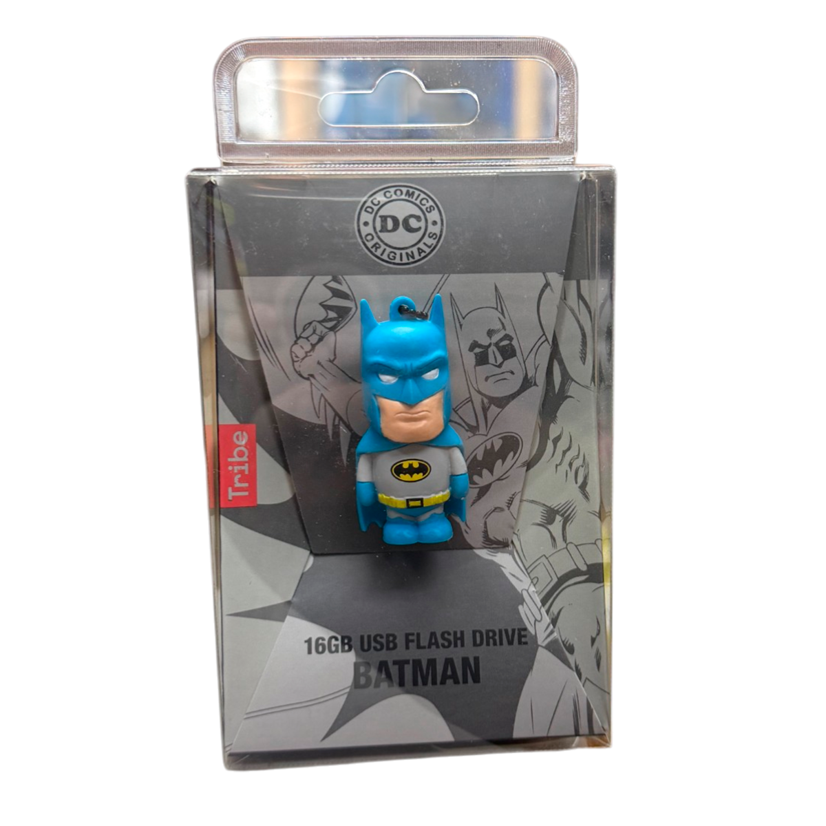 Pendrive Usb 2.0 Flash Drive Dc Comics 16 Gb Batman Azul